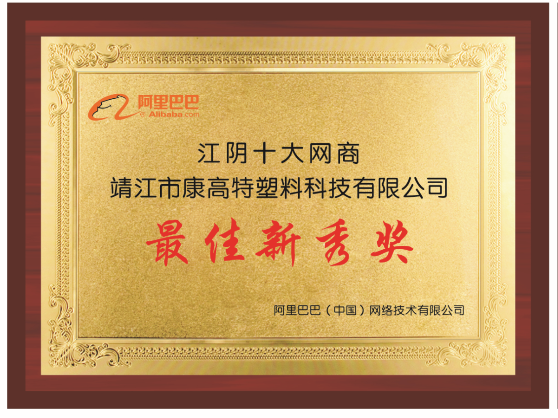 美彩获得江阴十大网商最佳新秀奖
